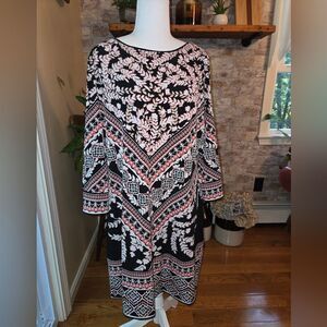 White House Black Market Elegant Black Dress Size XL